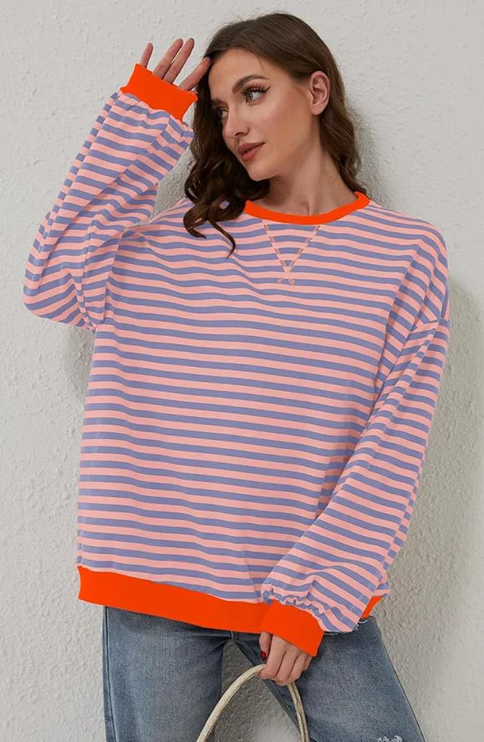 MANA™ | OVERSIZED STRIPED SWEATER