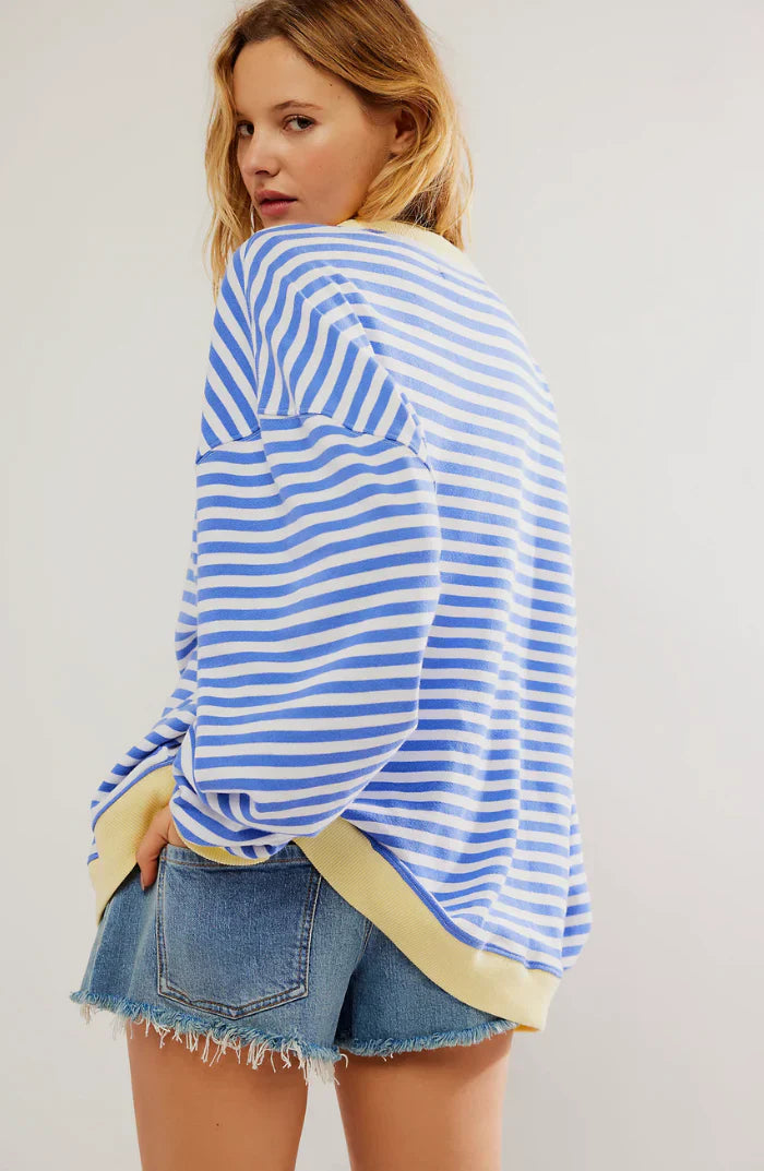 MANA™ | OVERSIZED STRIPED SWEATER