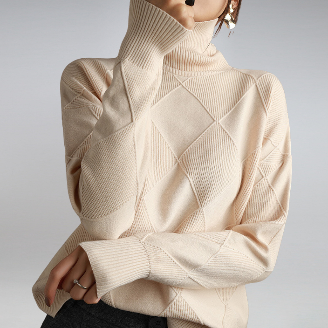 Erin | Soft Cashmere Turtleneck