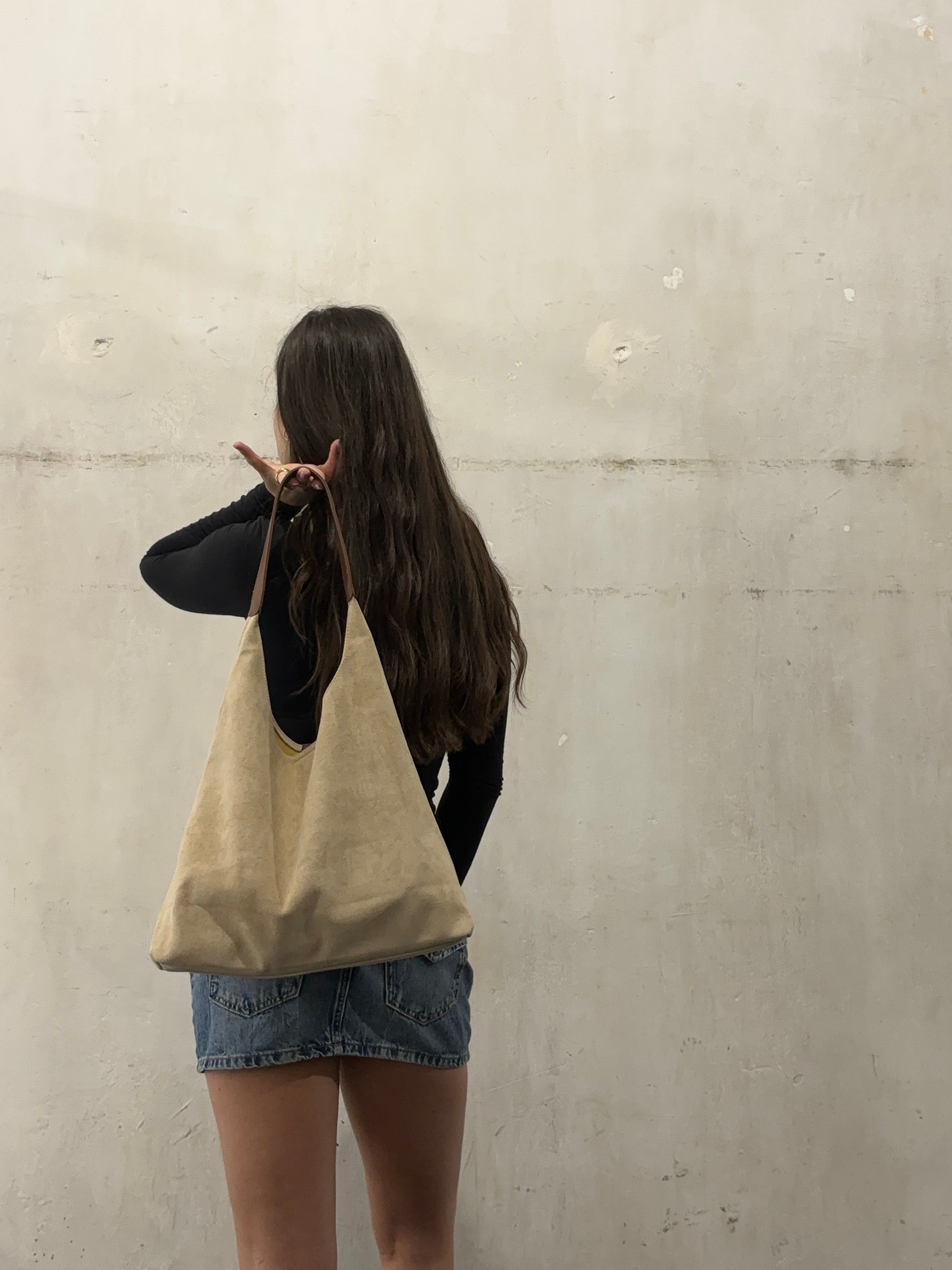 ROSE™ | SUEDE SHOULDER BAG