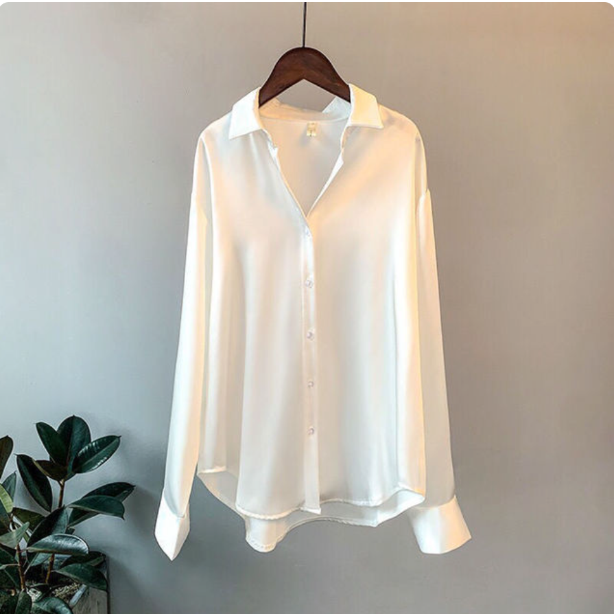 CAMICIA™ | SATIN BLOUSE