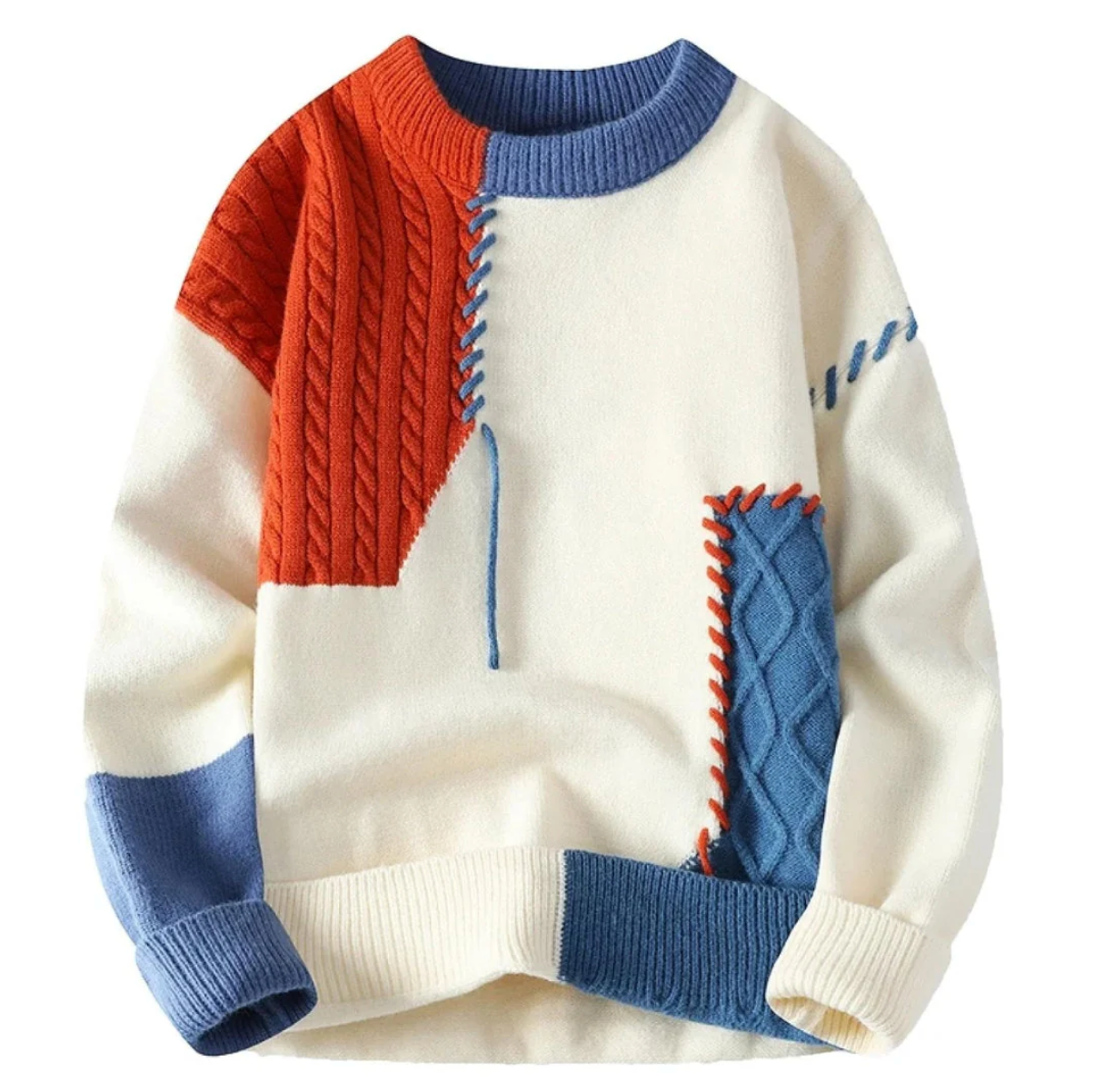 BRUNETTA™ | PATCHWORK SWEATER