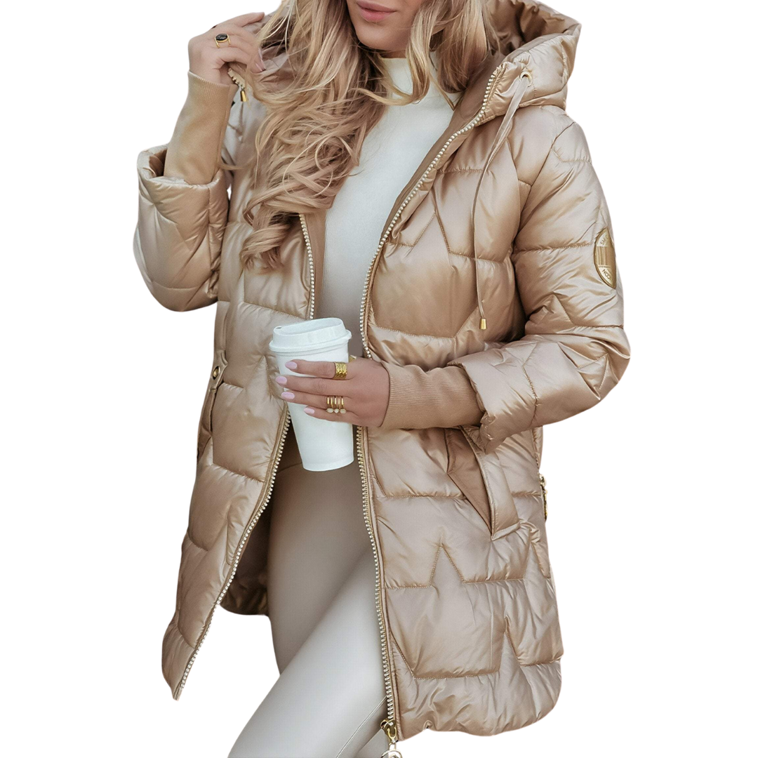 ASTRID™ | WARM AUTUMN COAT IN COTTON BLEND